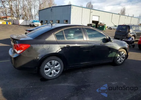 2013 Chevrolet Cruze Ls from USA, damaged, VIN 1G1PA5SG2D7247691